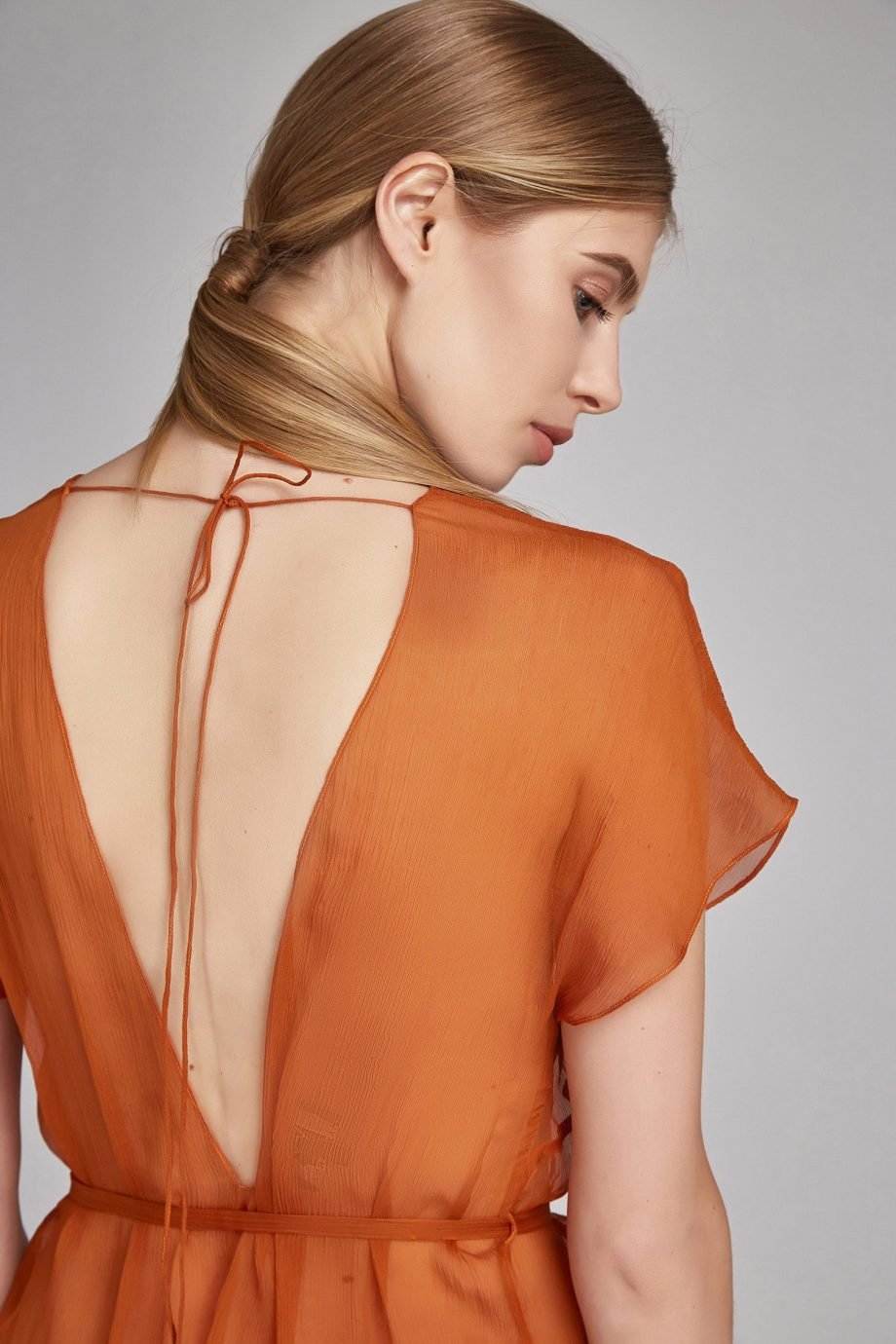 Cutout cashmere, wool and silk-blend sweater